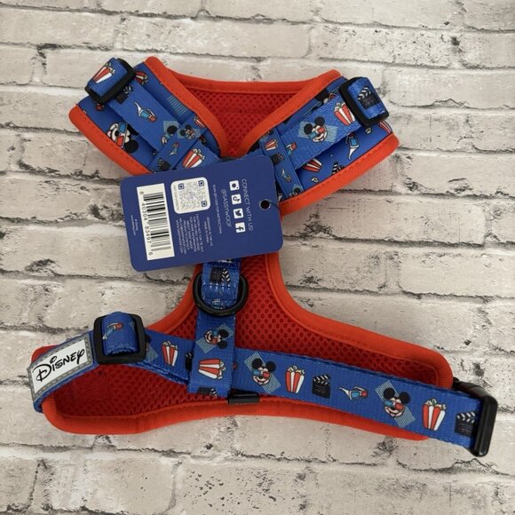 Sassy Woof Disney Mickey Mouse Dog Harness Size M NWT - Picture 2 of 3